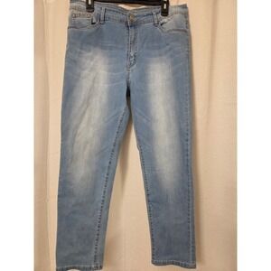 Puzzle Jeans Women's Light Wash‎ Denim Size XL